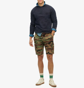 Sudadera con logotipo bordado en relieve personalizado, ropa de calle Vintage lavada de peso pesado, sudadera de gran tamaño para hombre - Product Image 3