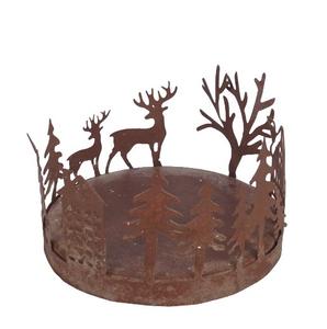 Bougeoir rustique en bronze fait main galvanisé pour l'intérieur maison de vacances décoration de noël fournitures de fête en gros - Product Image 4