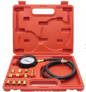 12 pièces, manomètre automatique à boîte à ondes, testeur de pression d'huile, jauge de pression d'essence et de diesel - Product Image 1