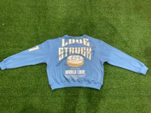 Customized High Quality Sweatshirt Long Sleeves Crew Neck Solid Color <b>Crop</b> <b>Top</b> <b>for</b> <b>Men</b> Women 100% Cotton Custom Logo Printing - Product Image 3