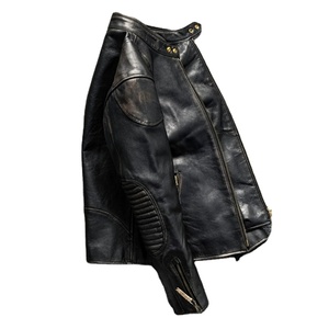 2025 hommes en peau de mouton en cuir veste décontractée coupe ajustée manteau court pour printemps automne hiver tenue de mode - Product Image 3