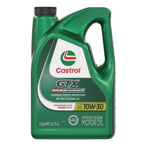 Aceite de motor Castrol GTX 10W-30 para motores más limpios y depósitos reducidos - Product Image 1