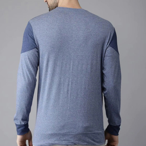 Camisetas de Manga Larga para Hombre al por Mayor, Lisas, con Logotipo Personalizado Impreso, 100% Algodón, Transpirables y Ecológicas - Product Image 4