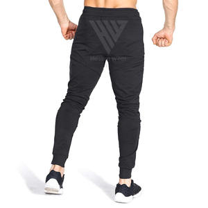 Pantalons de survêtement légers et personnalisables à taille haute pour hommes et derniers pantalons de survêtement à motif uni anti-rides de style streetwear - Product Image 6