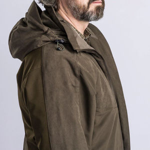 Veste tactique à coque souple pour hommes Veste d'hiver à capuche imperméable coupe-vent avec rembourrage en coton Motif de lettres respirantes - Product Image 6