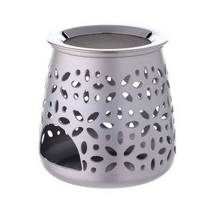 Gran oferta de alta calidad, Bakhoor quemador, diseño moderno y elegante, decoración de Navidad y Ramadán, soporte de incienso de diseñador, Color plateado - Product Image 1