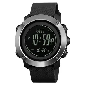 skmei 1418 multifunction watch men silicone watch led digital