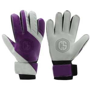 Gants de gardien de but avancés blancs, marron et noirs, style dynamique, coupe négative, prêts pour le match, adhérence optimale, gants de football - Product Image 5