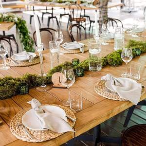 New Handmade Water Hyacinth Natural Wicker Dining <b>Table</b> Vietnam <b>Placemat</b> 13 Inches Round <b>Placemats</b> Woven <b>Placemats</b> - Product Image 5