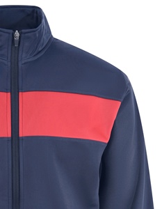 Conjunto Deportivo Personalizable para Hombre, de Invierno, para Gimnasio, con Cremallera, de 2 Piezas, Chaqueta y Pantalón, Secado Rápido, Transpirable, 100% Algodón - Product Image 3