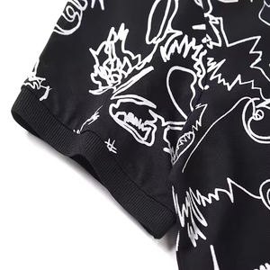 2025 haute qualité 100% coton toile hommes chemise de Golf motif solide décontracté vêtements de rue pour chemises personnalisable OEM ODM - Product Image 6