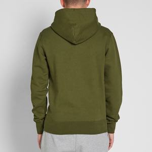 Sudadera con capucha de estilo de invierno para hombre más vendida, puños acanalados de alta calidad, dobladillo, bolsillos de canguro, Jersey teñido liso de diseño personalizado - Product Image 3