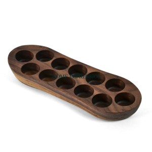 Soporte de vidrio de madera más exigente Artículos de fiesta Home Hotel El mejor soporte de vidrio El mejor producto más vendido al precio más bajo - Product Image 2