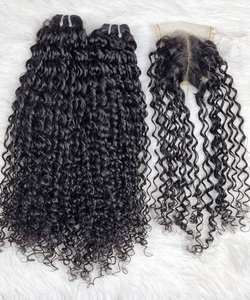 Trama de pelo natural alineada con cutícula cruda hecha en Vietnam todos los estilos Logotipo de alta calidad personalizado - Product Image 5