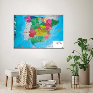 Mapa físico y político de España - Product Image 2