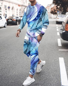 Diseño personalizado Slim fit Sweat Suit Hombres unisex Jogging Deportes hombres jogging trajes al por mayor tira lateral chándal - Product Image 5