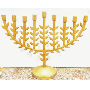 Accesorios de decoración del hogar de lujo moderno de múltiples capas soportes de metal nórdico, linternas y tarros de velas - Product Image 1