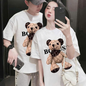 Camiseta chica máquina algodón moda lavable cada uno en bolsa de polietileno hecho en Vietnam fabricante cuello redondo Mujer camiseta - Product Image 6