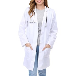Venta al por mayor de algodón de diseño personalizado Médico Dental batas de moda Venta caliente enfermera Hospital uniformes diseño personalizado - Product Image 1
