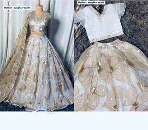 NOUVELLE TENUE MÈRE-FILLE LEHENGAS CHOLI - Product Image 2