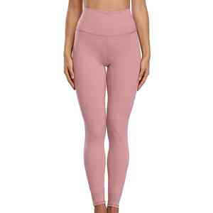 Leggings de fitness vierges unis de couleur unie pour femmes les plus vendues pantalons de course d'entraînement de style sport approvisionnement en gros - Product Image 4