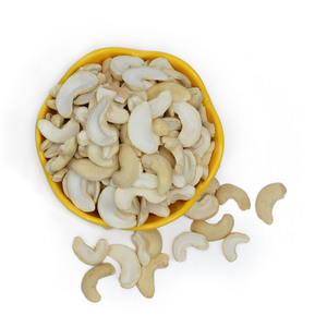 เม็ดมะม่วงหิมพานต์แบบแบ่งเม็ดมะม่วงหิมพานต์สีเหลืองอ่อนเม็ดมะม่วงหิมพานต์แห้งผลไม้ที่อุดมไปด้วยและอร่อยประณีตและอร่อย - Product Image 2