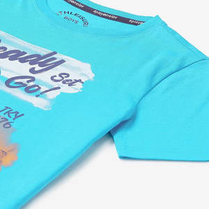 T-shirt coupe courte surdimensionné pour homme Qualité de luxe 100% Coton Épaule tombante Streetwear Logo personnalisé Motif imprimé-Modèle INS - Product Image 3