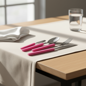 Juego de 24 Cuchillos de Cena You&Me SKY Fucsia YM24SK Inox Tavola POSATE - Product Image 3