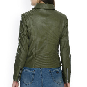 เสื้อแจ็กเก็ตหนังแฟชั่นแจ็กเก็ตหนังออกแบบได้ตามต้องการ - Product Image 3