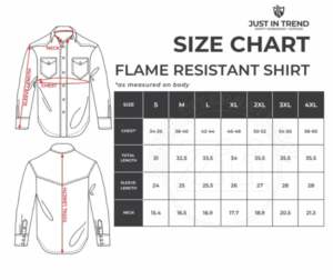 Camisa de trabajo de manga larga resistente al fuego ligera de sarga de algodón 100% FR para hombres, ropa de trabajo de soldadura - Product Image 5