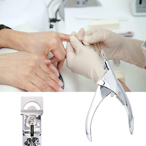 Coupe-ongles en acrylique en gros, réglable, en acier inoxydable antirouille, pour ongles artificiels, outils de manucure, coupe-ongles - Product Image 5