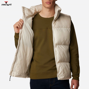 Vente chaude Nouvelle Arrivée De Mode Printemps Réversible Puffer Gilet Veste Respirant Logo Personnalisé et Personnalisé - Product Image 3