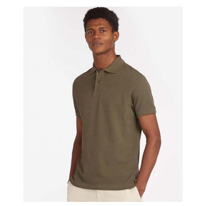 T-shirt décontracté d'été grande taille pour homme avec manches courtes, couleurs contrastées et nouveau design de col - Product Image 6