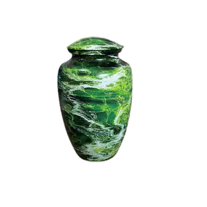 Cendres humaines décoratives en métal pour urnes funéraires méta crémation urnes avec texture et taille personnalisée urne funéraire commémorative - Product Image 5