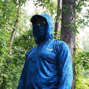 Camiseta de Pesca con Capucha UPF 50 Personalizada para Hombre y Mujer, Camiseta de Pesca y Senderismo de Manga Larga, Transpirable, que Absorbe la Humedad, con Estampado Digital - Product Image 6