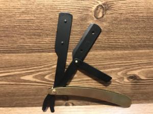 Venta al por mayor de maquinilla de afeitar de estilo japonés para hombres, cuchillas de un solo filo de acero inoxidable con Etiqueta Privada, afeitado recto - Product Image 5