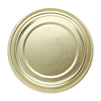 Couvercle inférieur OEM en fer blanc, étain EOE pour poudre nutritive, or 502 #