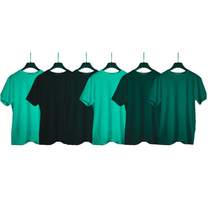 Camiseta de Manga Corta para Hombre, Corte Regular, con Estampado Completo de Letras, Etiqueta Personalizada Serigrafiada, Ecológica, Transpirable, Tallas Grandes - Product Image 2