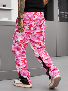 Pantalones Deportivos Casuales para Hombre, Personalizados, de Gran Peso, Estilo Urbano, Holgados, de Felpa Francesa 100% Algodón para Invierno - Product Image 2