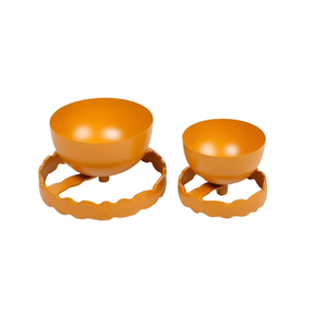 Tazón de comida de forma redonda de diseño clásico Tazón de servir de postre de hierro de calidad premium a un precio más barato - Product Image 2
