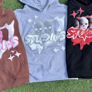 Meilleures ventes Hommes Fermeture Éclair Style Fitness Jogging Survêtements Personnalisé Contraste Couleur Bouffée Impression Léger Extérieur Porter Hiver - Product Image 5