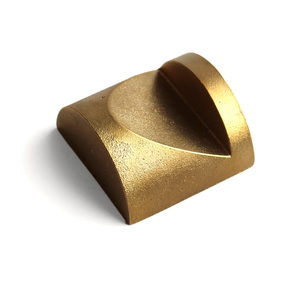 Portatarjetas de identificación de menú de latón, accesorios de regalo de boda de calidad duradera, soporte de latón para grabado de tarjetas de visita a la venta - Product Image 6