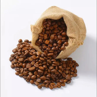 Café Arabica torréfié du Brésil et d'Éthiopie, emballage OEM personnalisé, café brut à vendre