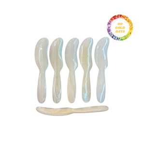 Embalaje de lujo, cucharas de nácar personalizadas, Material de concha marina con grano distinto para exhibiciones de hostelería y minoristas - Product Image 3