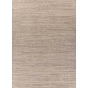 พรมขนสัตว์ทอมือลายเส้นสีเบจและสีน้ำตาล รูปทรงสี่เหลี่ยมผืนผ้าขนาดใหญ่ สำหรับห้องโถง ห้องนั่งเล่น หรือห้องนอน-Hwl-201 - Product Image 1