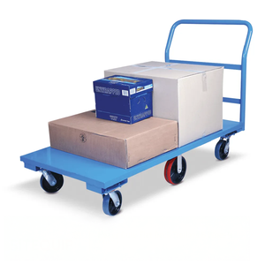 Carretilla de Plataforma Reforzada de 500 kg de Capacidad, Carretilla de Acero con Plataforma Plana para Almacén, Fabricante Vietnamita, ISO, Sedex, OEM - Product Image 3