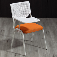 Chaise de conférence Offre Spéciale avec table d'écriture chaise de salle de conférence en tissu ergonomique chaise de formation scolaire multicolore