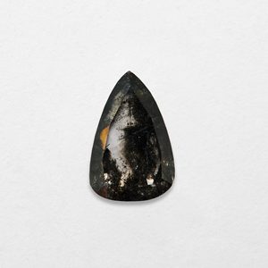 Diamants naturels en forme de goutte sel et poivre de 1,28 ct, 9,32x6,03x2,41 mm, excellente taille pour la fabrication de bijoux - Product Image 2