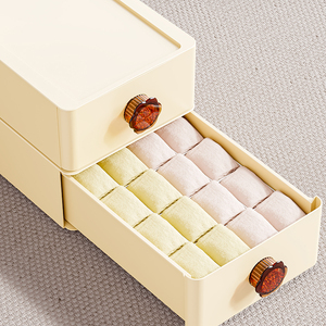 Organizer quadrato moderno per aromaterapia calze di biancheria intima per smistare scatola di immagazzinaggio aderente abbigliamento diviso strumento di stoccaggio casa Garage - Product Image 1