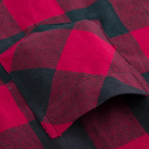 2025 professionnel de haute qualité hommes décontracté à manches longues flanelle robe chemise boutonné Anti-rides et respirant - Product Image 3